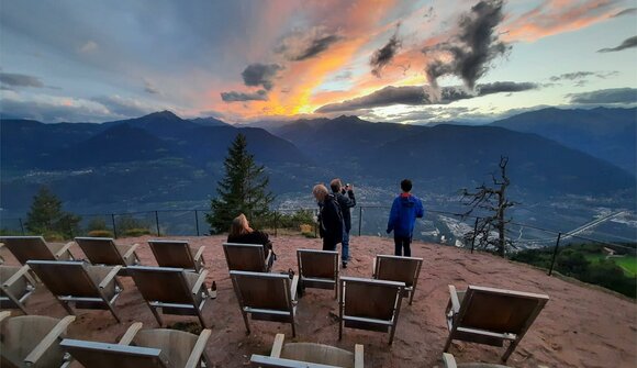 Sonnenuntergangswanderung: Knottenkino