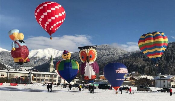 Voli in mongolfiera vincolata - bambini