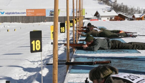 24th hunter biathlon in Ridanna