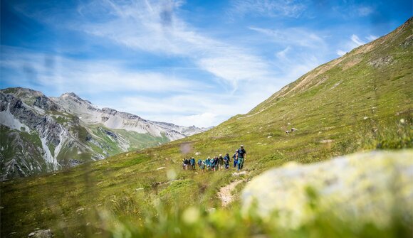 Saligen march with mountain feast