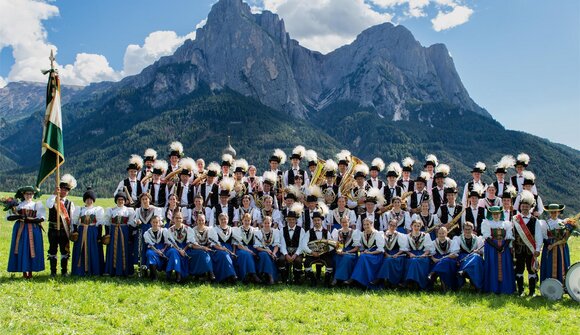 Concerto della banda locale di Siusi