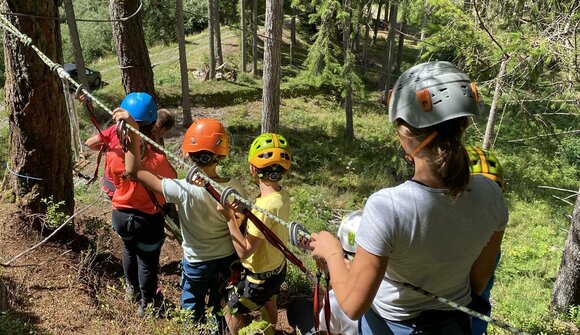 Kids climbing for kids