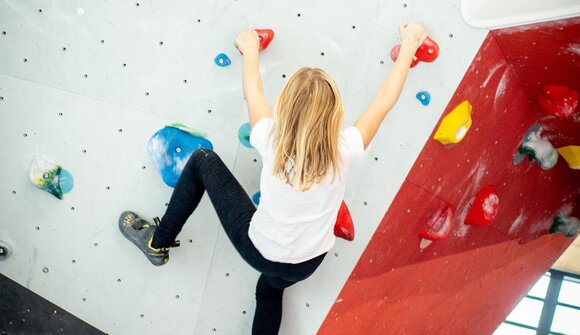 Corso d'arrampicata nella palestra