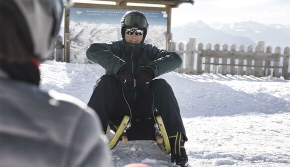 Tobogganing course at Merano 2000