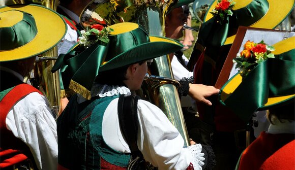 Music band of San Martin in concert