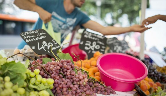 Mercato d'autunno a Merano