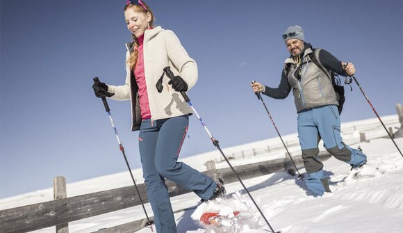 Guided snowshoeing