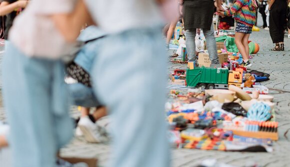 Mercatino delle pulci per bambini