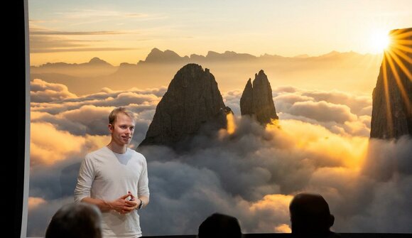 Serata multimediale "Dolomiti magiche"