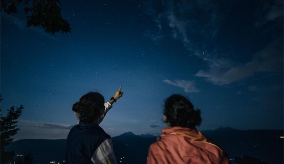 Escursione sotto la luna piena