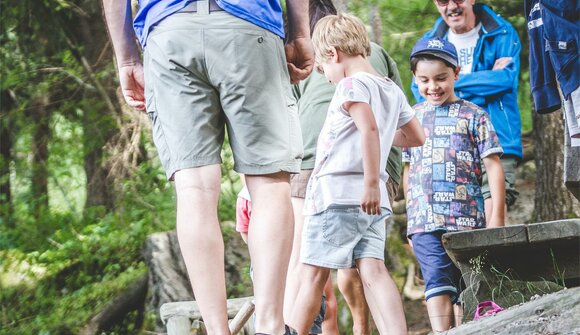 Wonderful forest: family hike