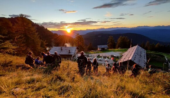 Sunrise-hike to the Laugenalm hut