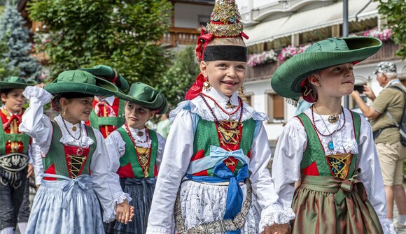 Jubiläum Trachtenvereins Wolkenstein