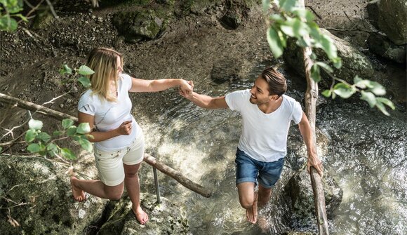 Herbal hike and water treading