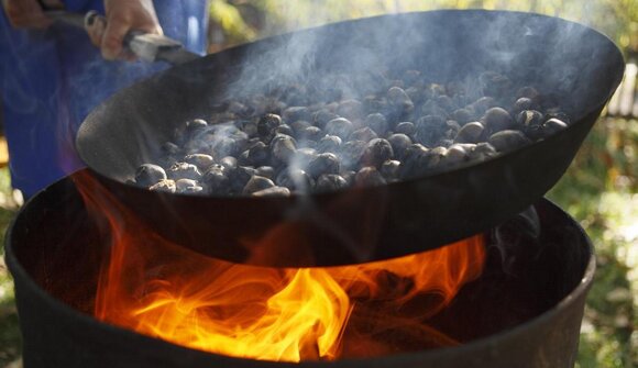 Chestnut roasting