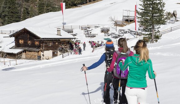 Schneeschuhwanderung Haniger Schwaige