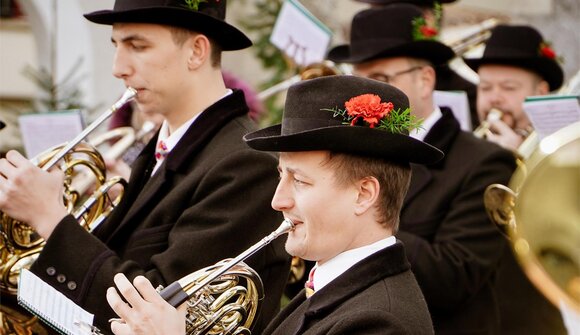 New year concert of the band of Fiè