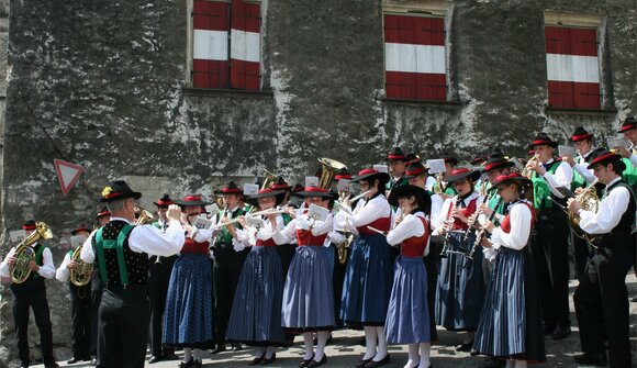 Concerto banda musicale di Parcines