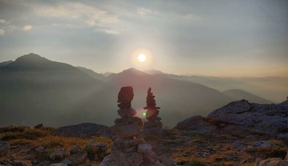 Sonnenaufgangswanderung im Jochtal