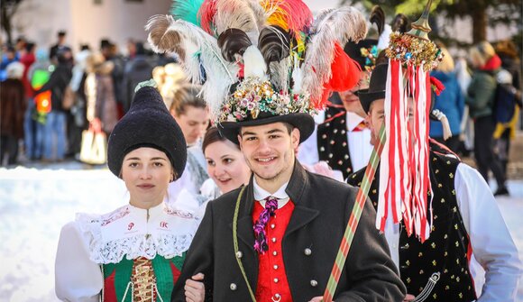 The peasant wedding in Castelrotto