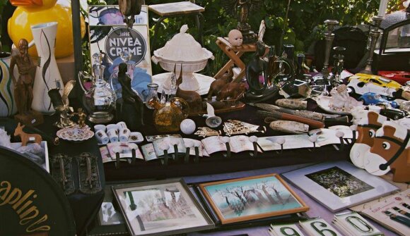 Flea market in Merano