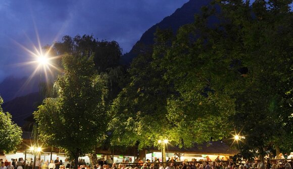 Firemen's festival at Tirolo