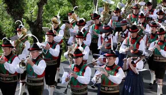 Concert by the Tirolo town band