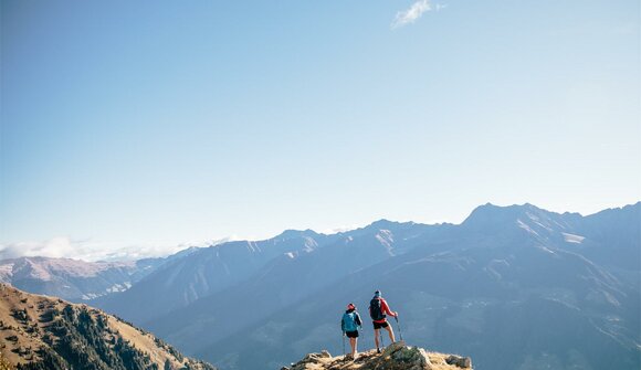 Gipfelwanderung · Rauhjoch von Süden