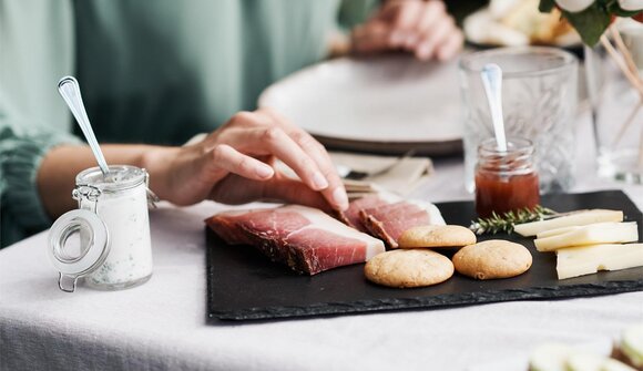 Degustazione di prodotti d'Alto Adige