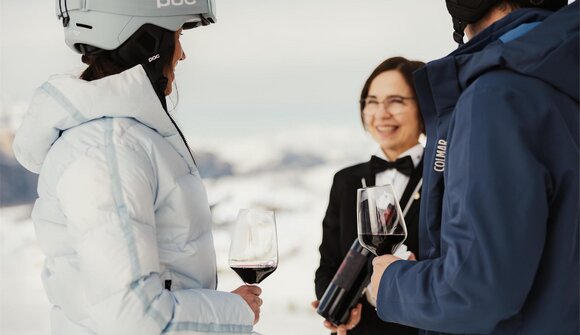 Sommelier on the slopes