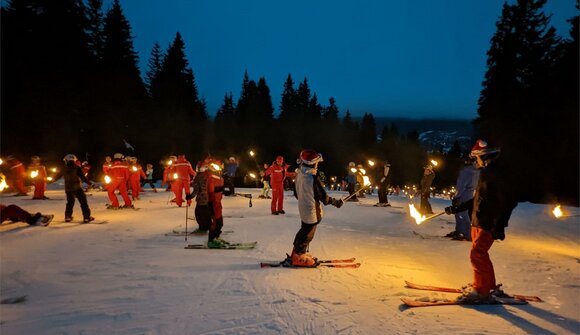 Neujahrsfackellauf