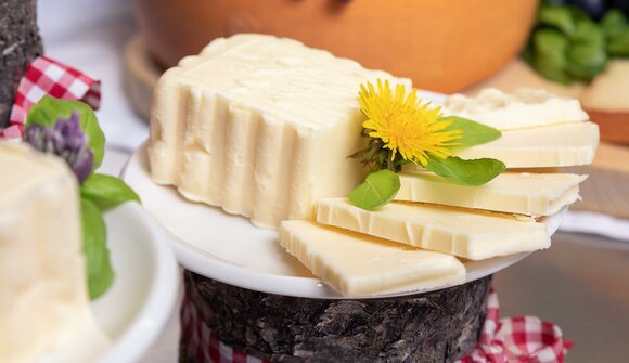 Making butter on the Lenkhof farm