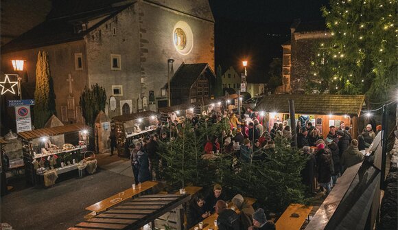 Christmas market in Parcines