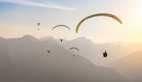 In volo al Tramonto - Doss del Sabion