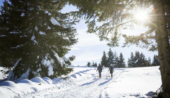 Escursione invernale zona Hirzer