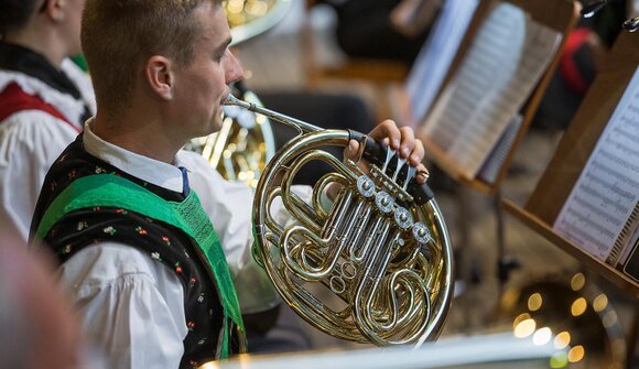 Spring concert of the local band