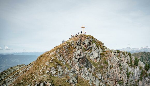 Summit hike with Gilbert