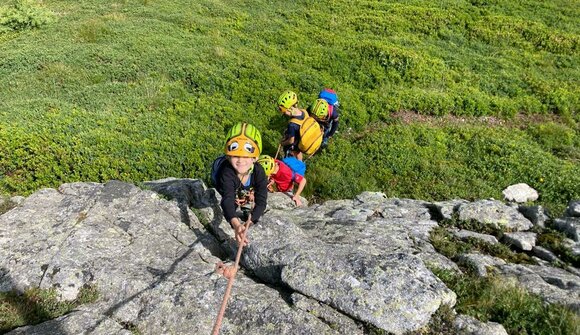 Climbing course for kids