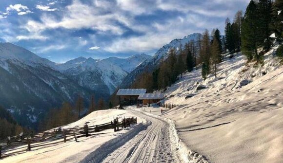 Winterwanderung auf die Flatschbergalm