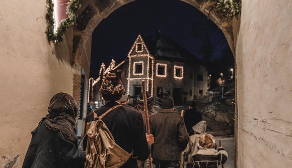 Presepe vivente al Mercatino di Natale