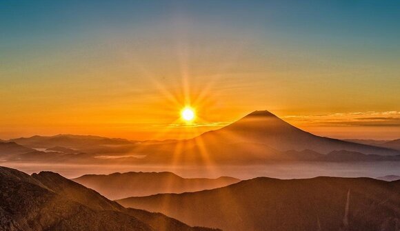 Sonnenaufgang auf den Nagelstein