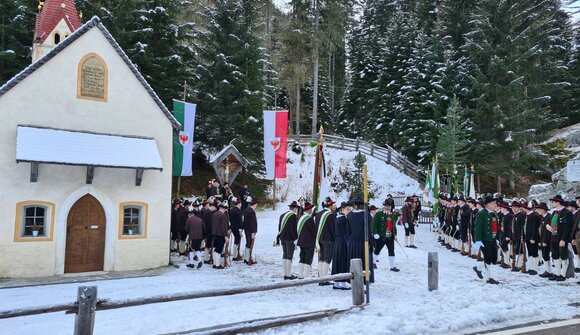 Heldengedenkfeier Maria in der Schmelz