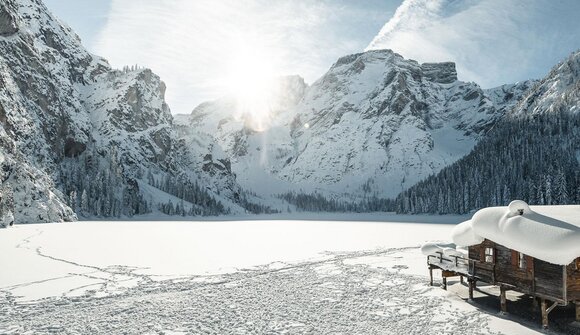 Sci alpinismo al Lago di Braies