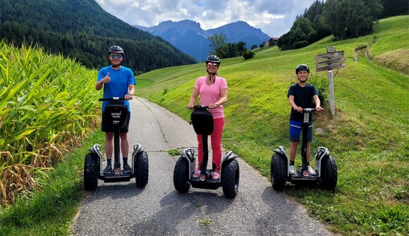 Segway tour in Val Casies Valley