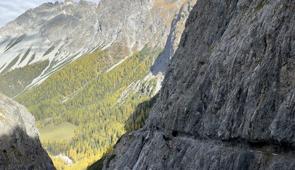 Uinaschlucht bis nach Sur-En (CH)