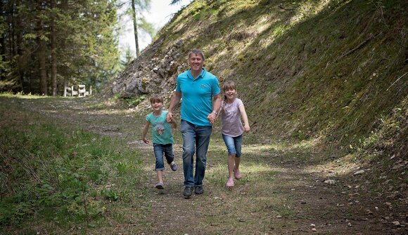 Passeggiata sul sentiero del cuore