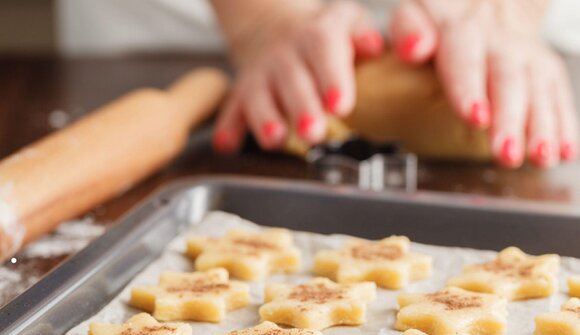 Buoni profumi dalla scatola di biscotti