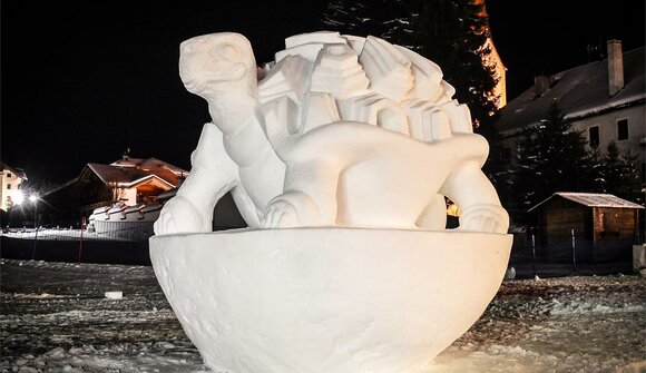 Festival int. di sculture in neve