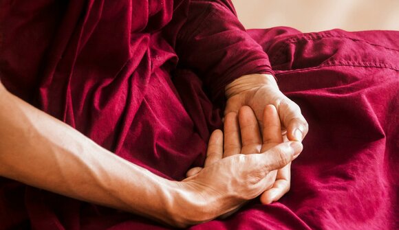 Meditation with a Buddhist Monk