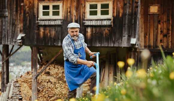 A day on the mountain farm